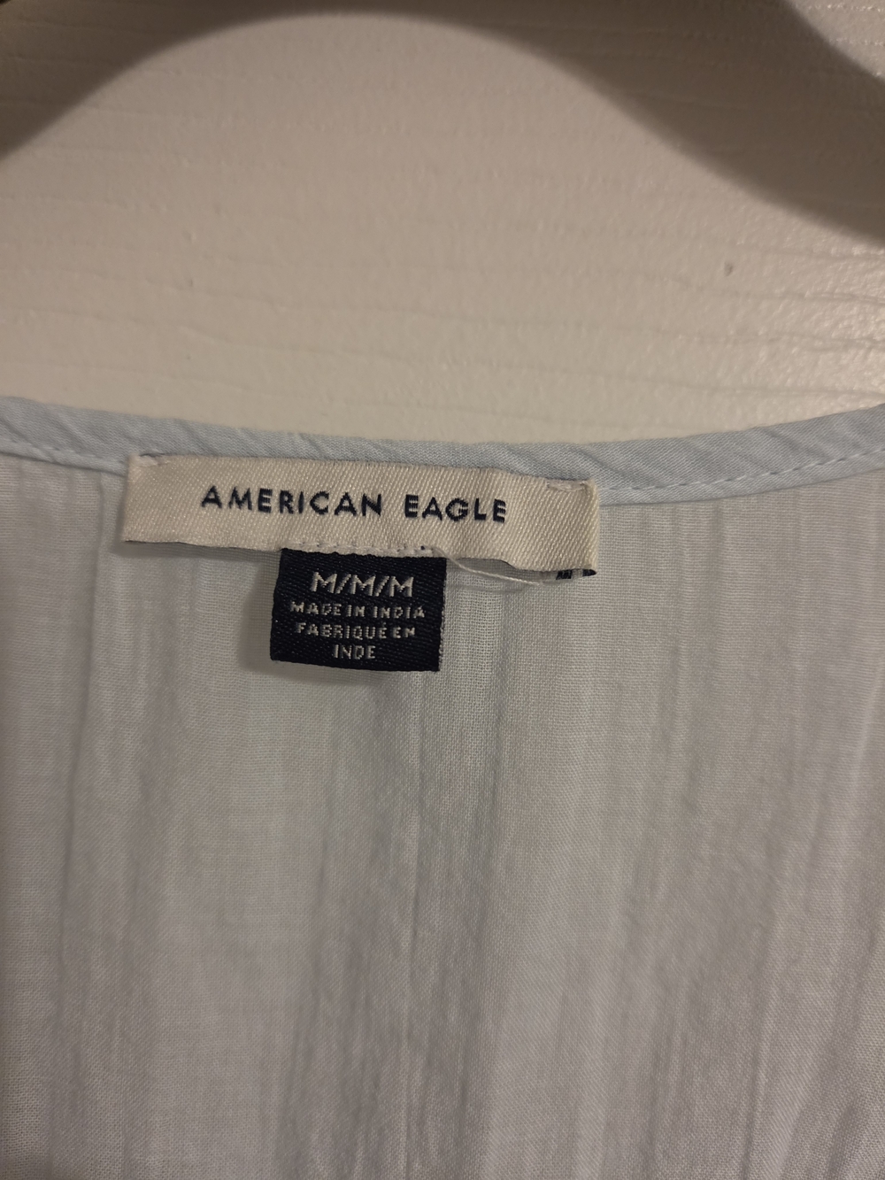 American Eagle Light Blue Shirt - Medium